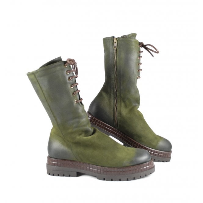 Bueno 3006 Chunky Mid Calf Boot