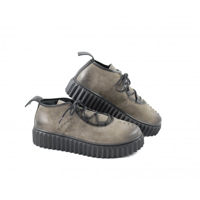 Bueno 7400 Chunky Flatform Lace Up Shoe