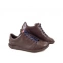 Chaussures Camper Beetle Pour Homme - Cuir Beige Moyen - Semelle EVA Recyclée - Lacets élastiques PET Recyclé