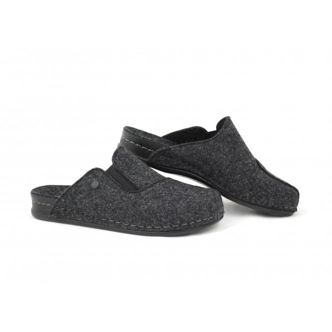 Dr Feet 112 Slip On Felt Slipper-all colours