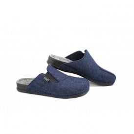 Dr Feet 2253 Slip On Felt Slipper-All colours