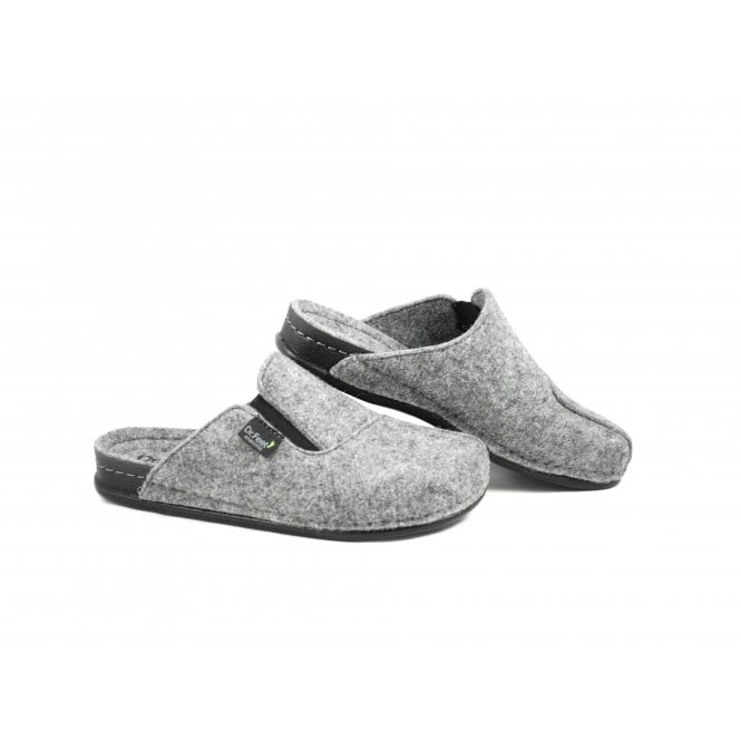 Dr Feet 2329 Slip On Felt Slipper