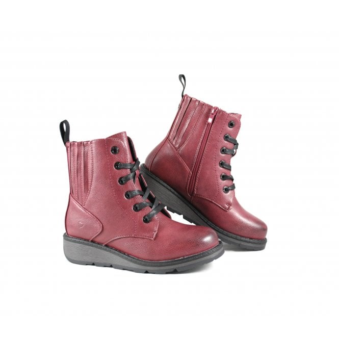Heavenly Feet Journey Lace Up Ankle Boot