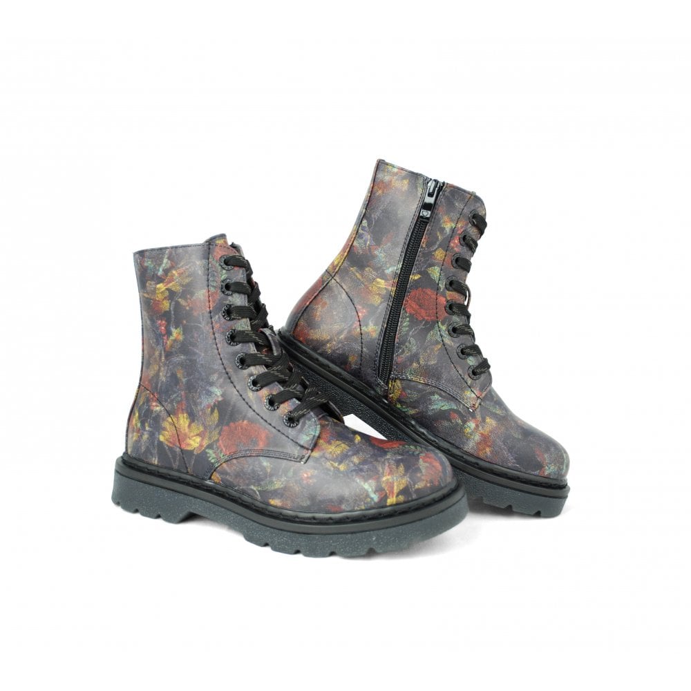 Heavenly Feet Justina Lace Up Chunky Boot - Wide Fit (E) | JD Williams Heavenly Feet Justina Lace Up Chunky Boot - Wide Fit (E) | JD Williams