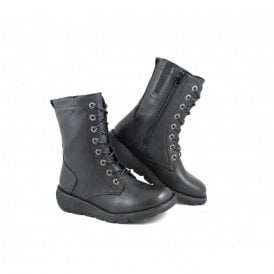 Heavenly Feet Martina5 Lace Up & Zip Ankle Boot