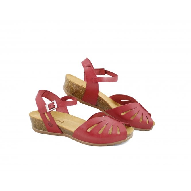 Yokono Capri 071 Low Wedge Sandal